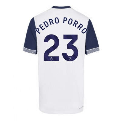 Dres Tottenham Hotspur Pedro Porro #23 Domaci 2024-25 Kratak Rukav Dres Tottenham Hotspur Pedro Porro #23 Domaci 2024-25 Kratak Rukav